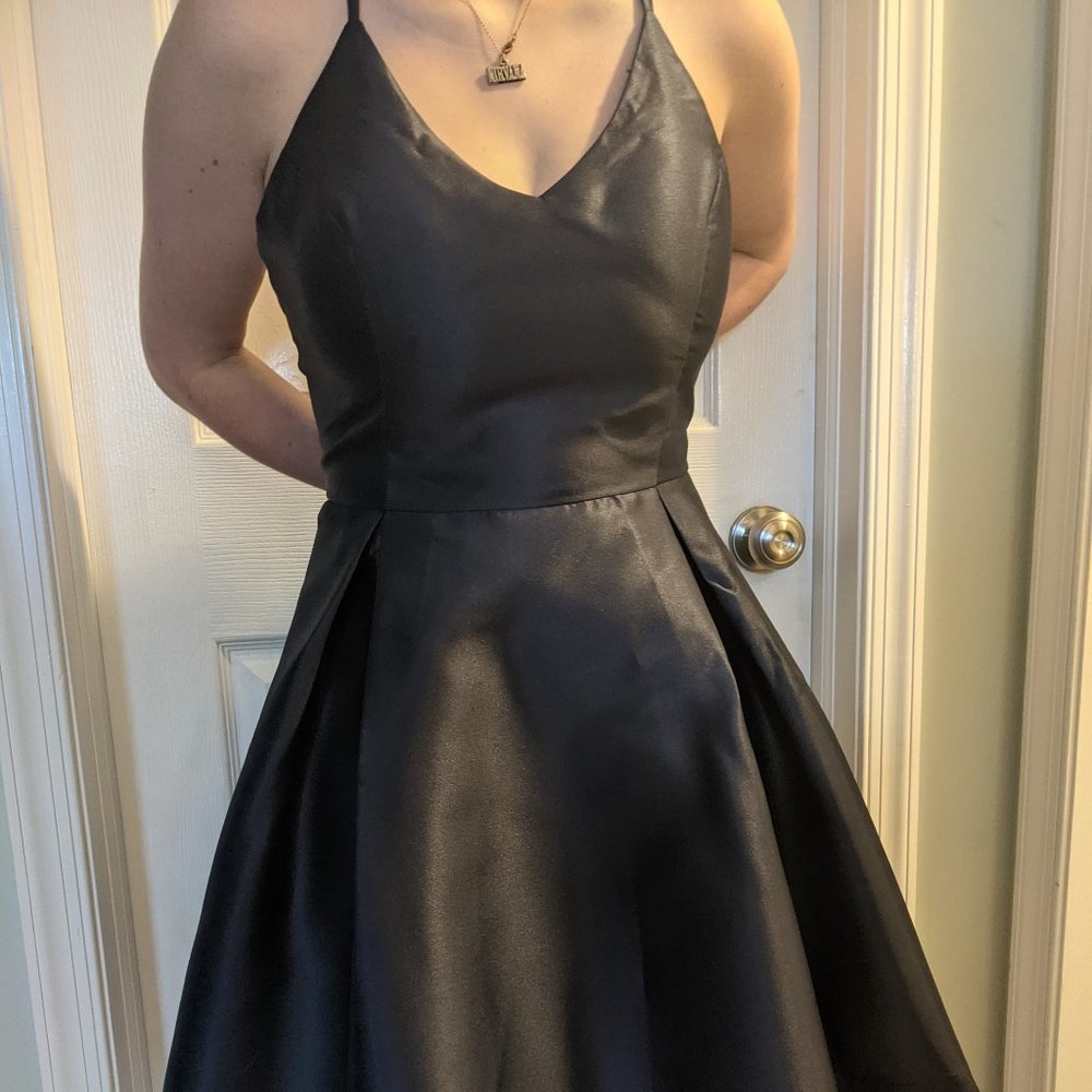 Blue A line dress NEW